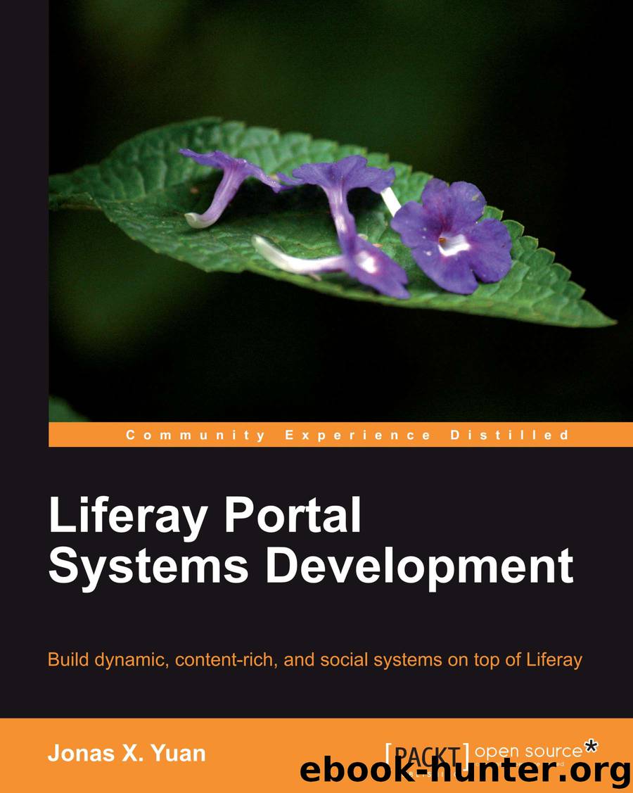 Liferay Portal Systems Development by unknow