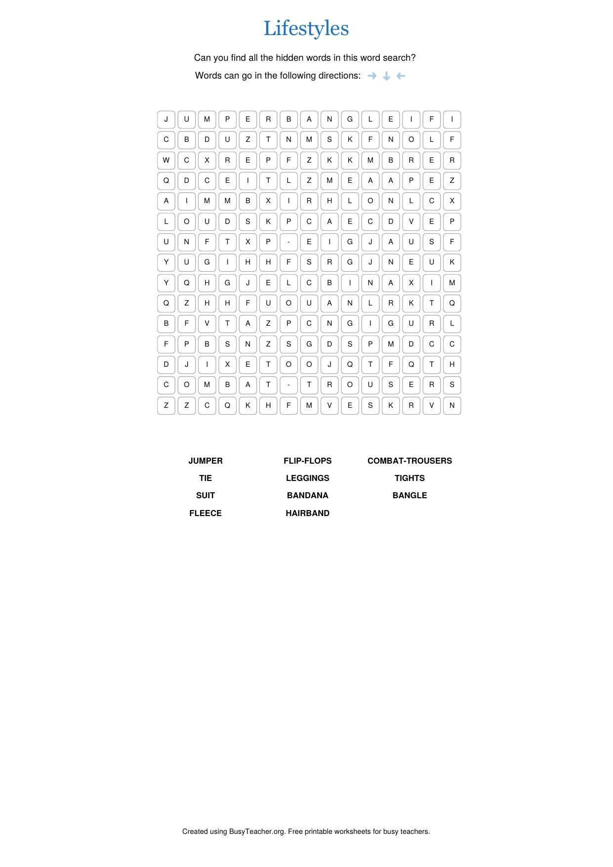 Lifestyles by Unknown