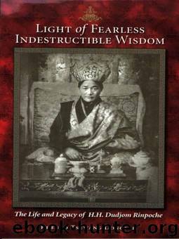 Light of Fearless Indestructible Wisdom: The Life and Legacy of H. H. Dudjom Rinpoche by Dongyal Khenpo Tsewang