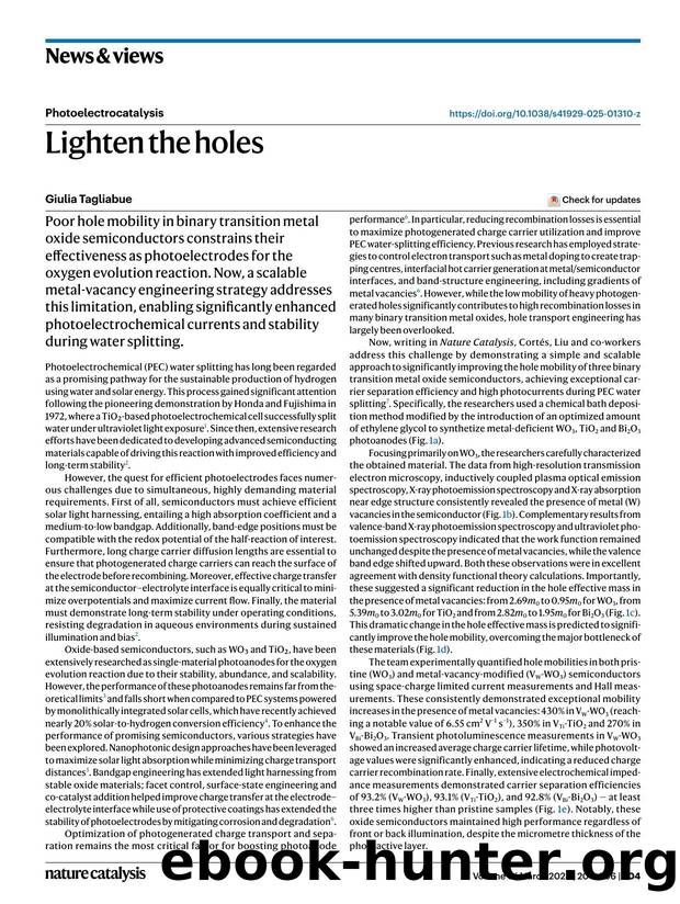 Lighten the holes by Giulia Tagliabue