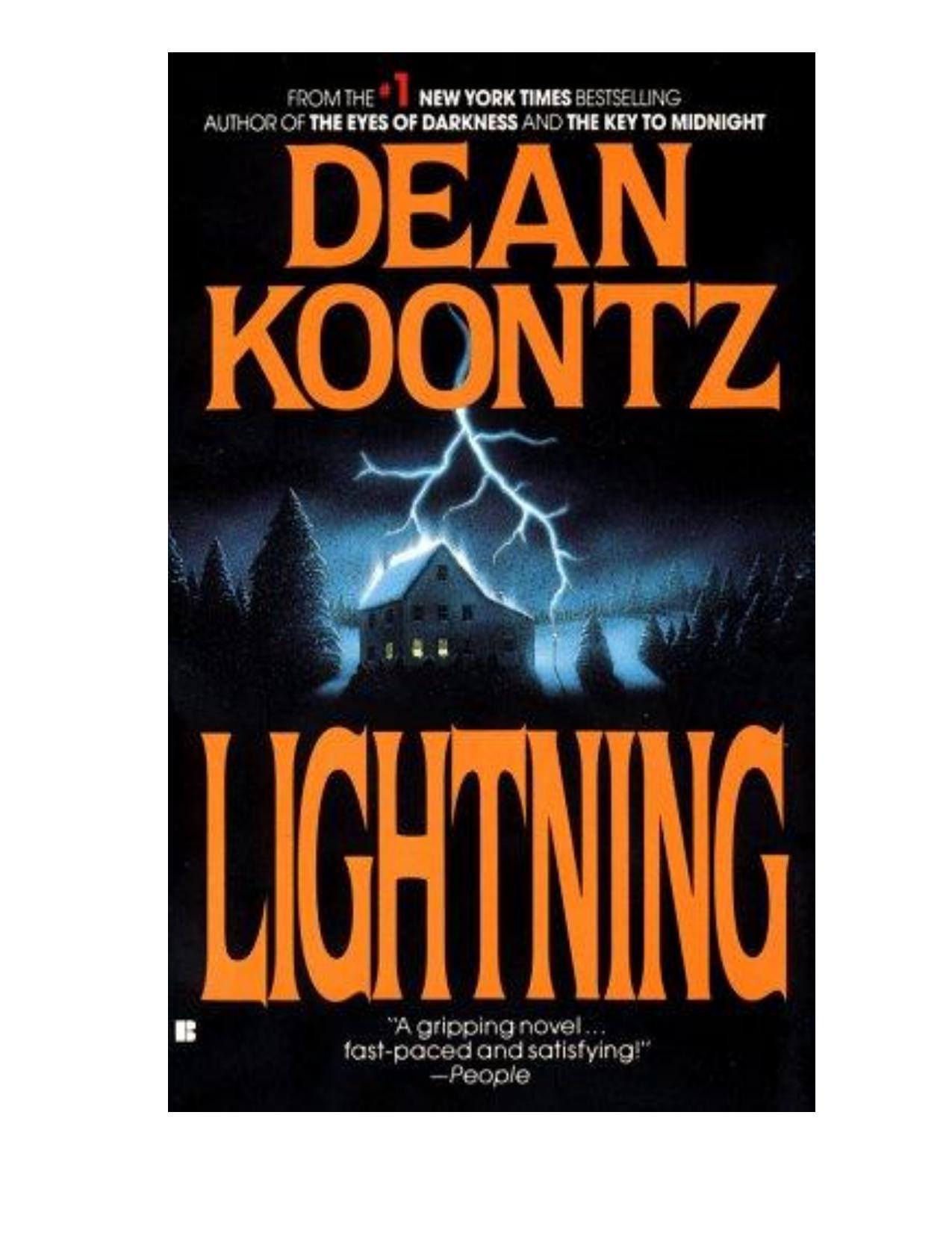 Lightning by Dean R. Koontz Dean Koontz