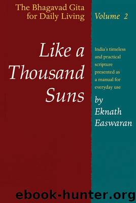 Like a Thousand Suns: The Bhagavad Gita for Daily Living, Volume II by Eknath Easwaran