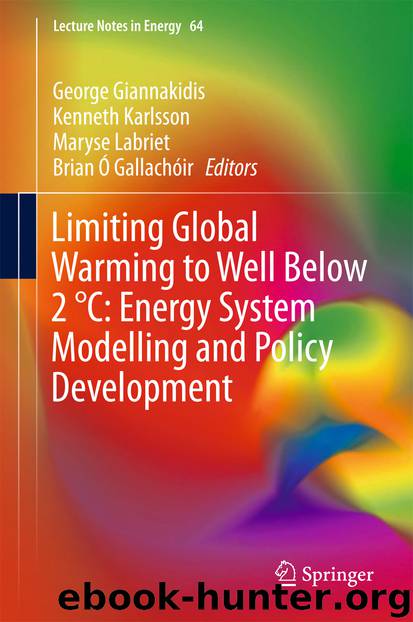 Limiting Global Warming to Well Below 2 °C: Energy System Modelling and Policy Development by George Giannakidis Kenneth Karlsson Maryse Labriet & Brian Ó Gallachóir