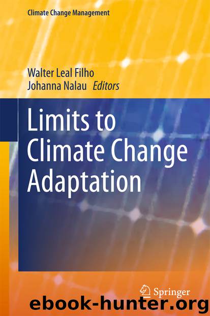 Limits to Climate Change Adaptation by Walter Leal Filho & Johanna Nalau