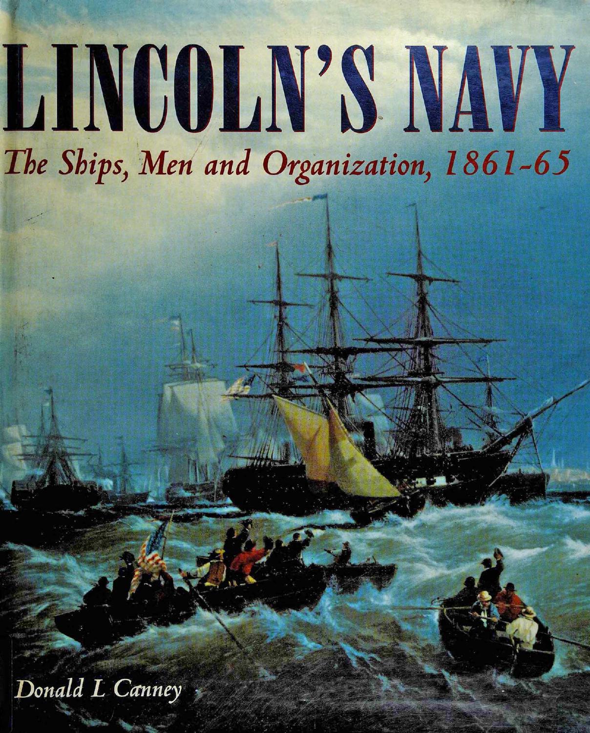 Lincoln's Navy: The Ships, Men and Organization, 1861-65 by Unknow