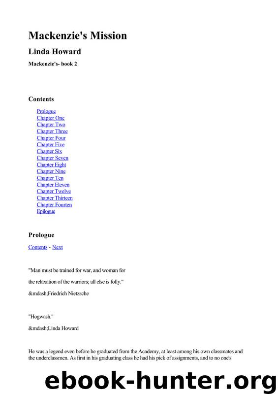 Linda Howard - Mackenzie 02 by Mackenzie's Mission