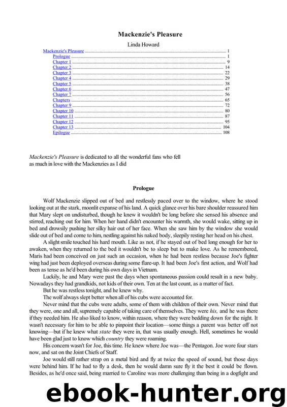 Linda Howard - Mackenzie 03 by Mackenzie's Pleasure