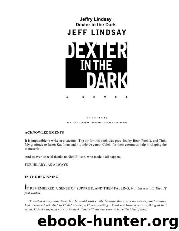 Lindsay, Jeff - Dexter 03 by Lindsay Jeff