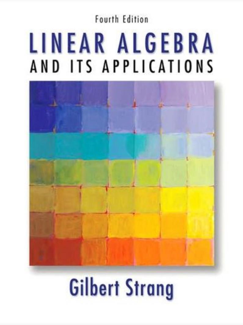 Linear Algebra and Its Applications (Fourth Edition) by Gilbert Strang