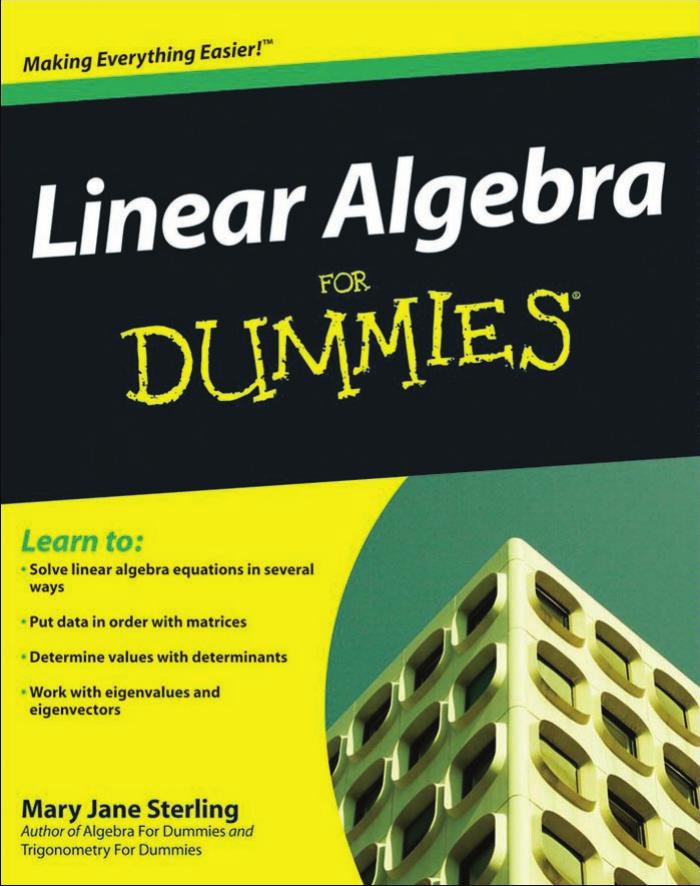 Linear Algebra for Dummies by Unknown