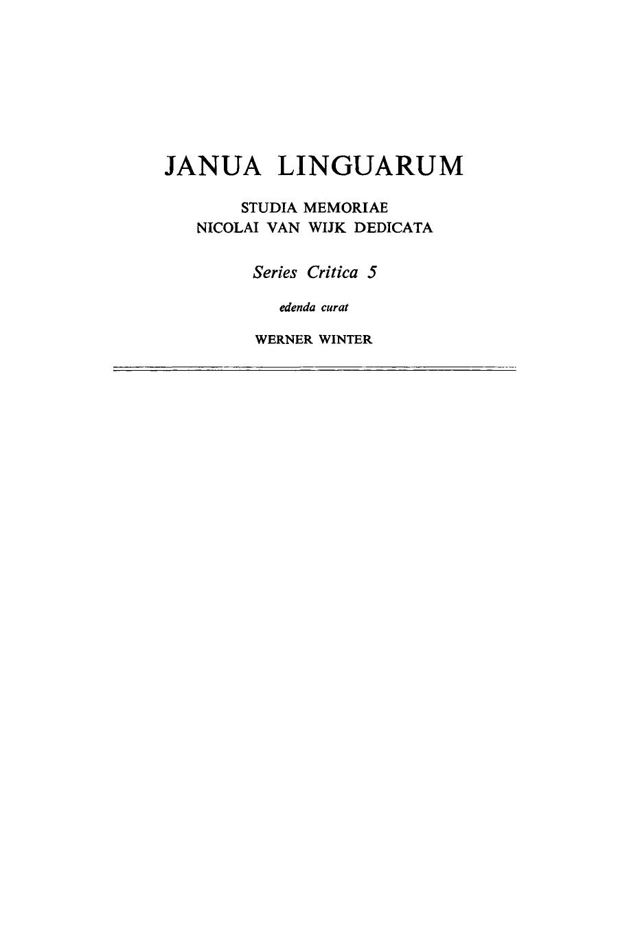 Linguistic stylistics by Nils Erik Enkvist