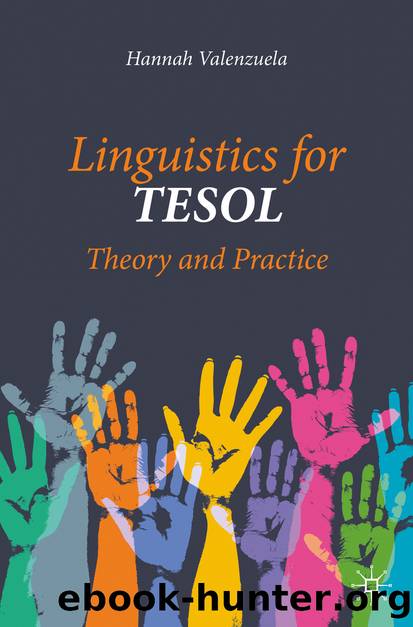 Linguistics for TESOL by Hannah Valenzuela