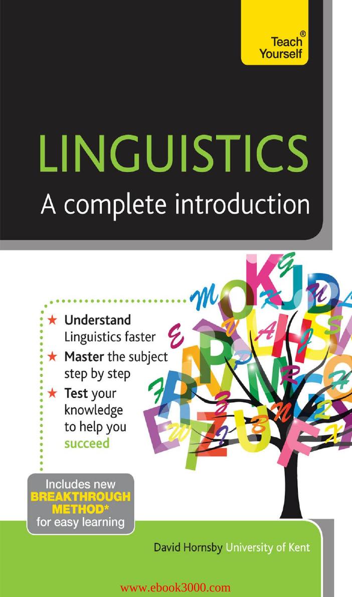 Linguistics: A Complete Introduction by Unknow