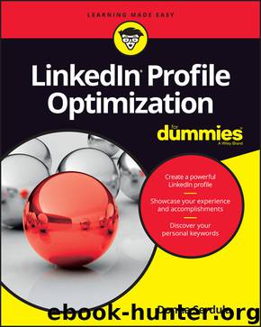 LinkedIn Profile Optimization For Dummies by Serdula Donna
