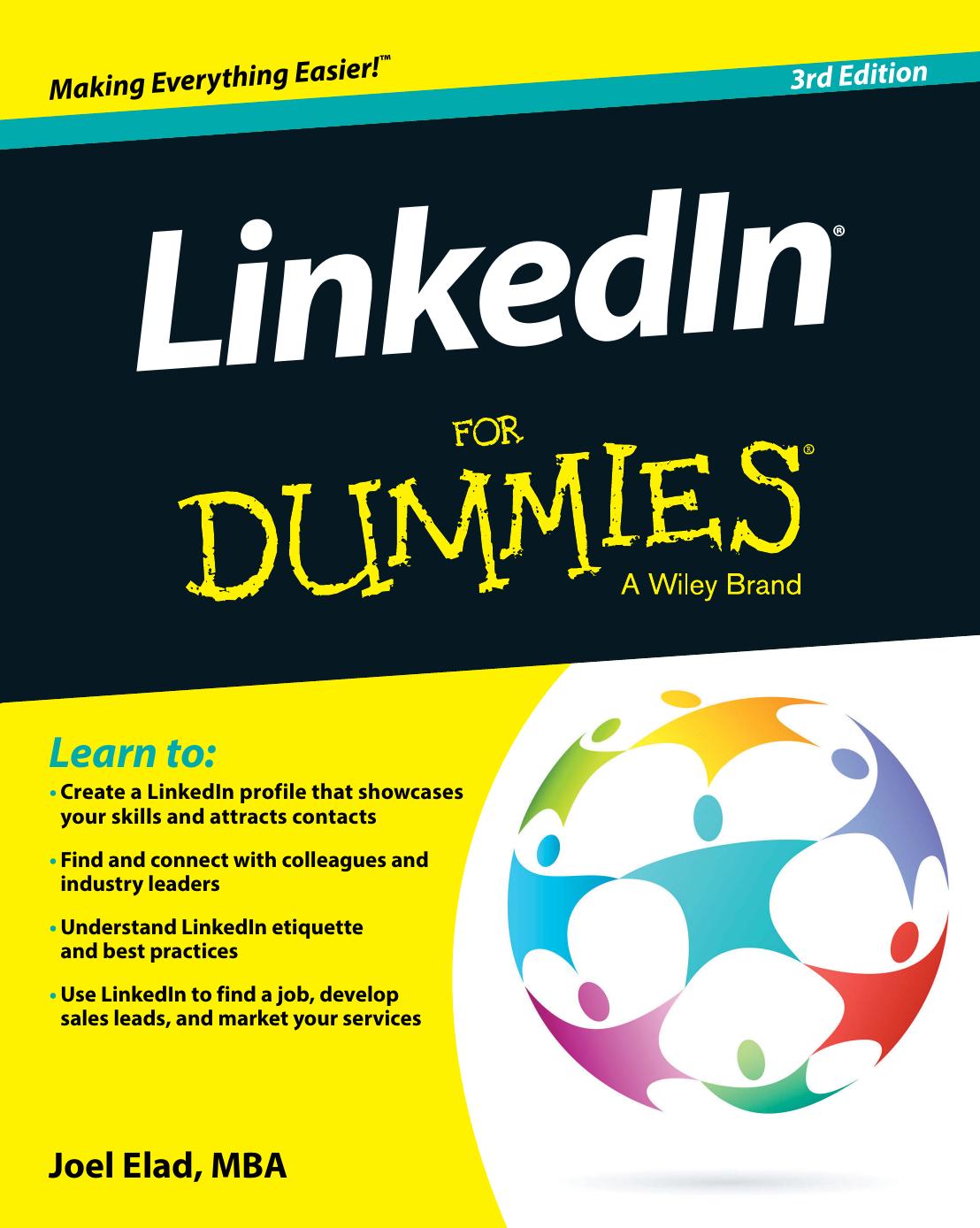 LinkedIn for dummies by Elad Joel