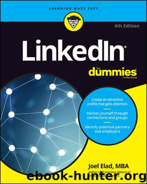 LinkedIn® For Dummies® by Joel Elad