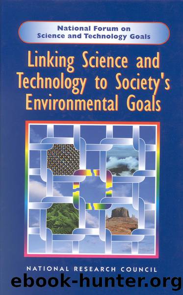 Linking Science and Technology to Society's Environmental Goals by Policy Division