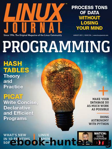 Linux Journal August 2015 by Linux Journal