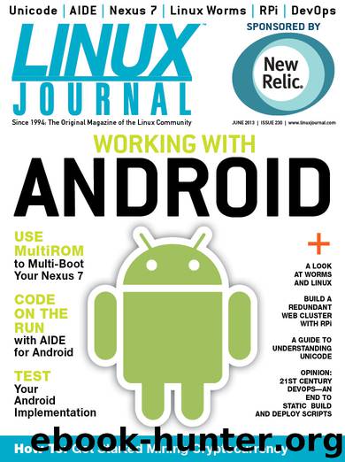 Linux Journal June 2013 by Linux Journal