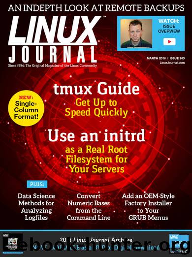 Linux Journal March 2016 by Linux Journal