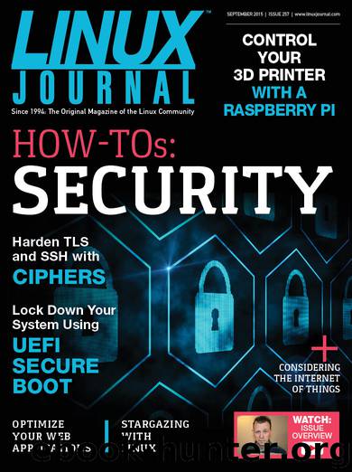Linux Journal September 2015 by Linux Journal