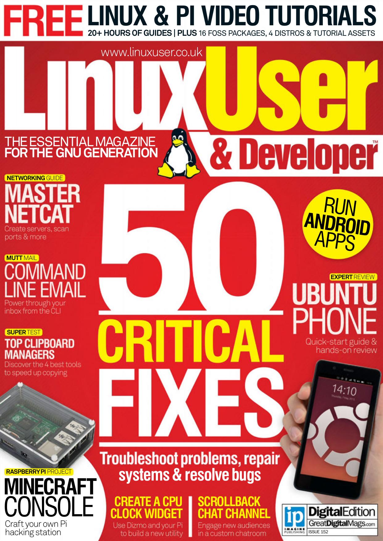Linux User & Developer - Issue 152 by Unknow