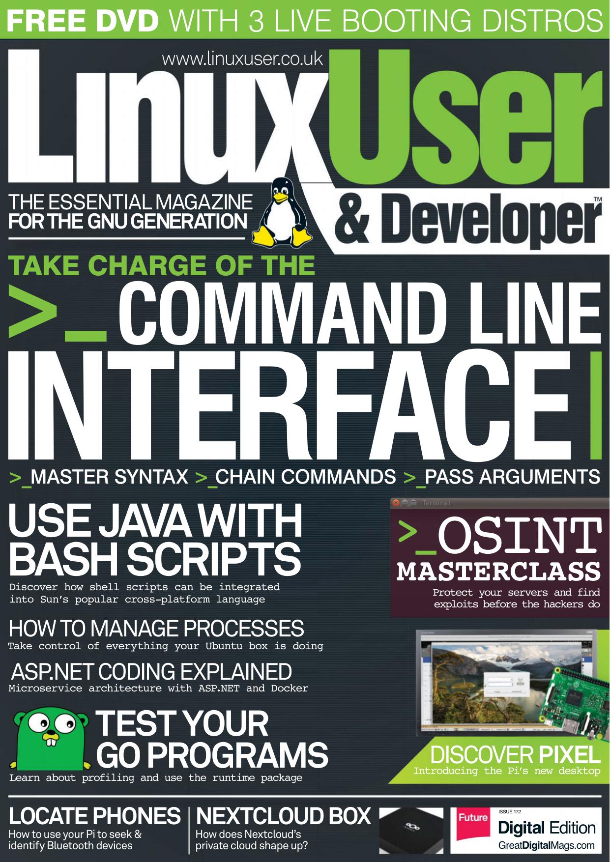 Linux User & Developer - Issue 172 2016 by Unknow