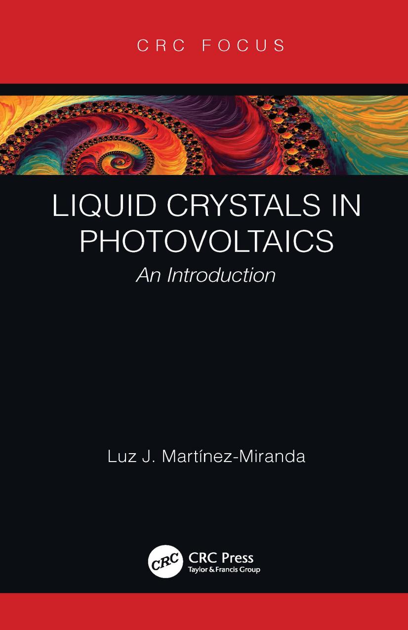 Liquid Crystals in Photovoltaics: An Introduction by Luz J. Martinez-Miranda