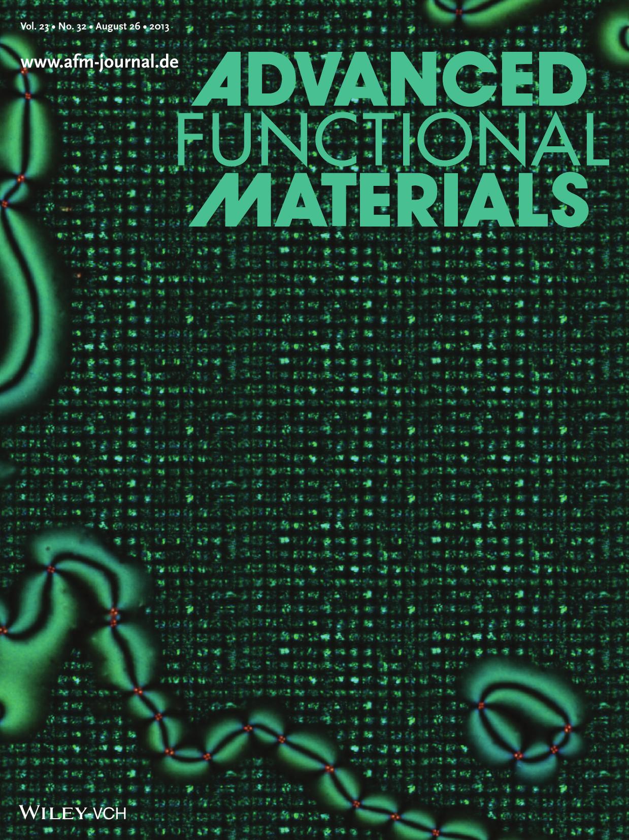 Liquid Crystals: Nematic Liquid Crystals Embedded in Cubic Microlattices: Memory Effects and Bistable Pixels (Adv. Funct. Mater. 322013) by paccess2