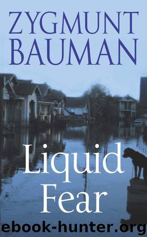Liquid Fear by Bauman Zygmunt;