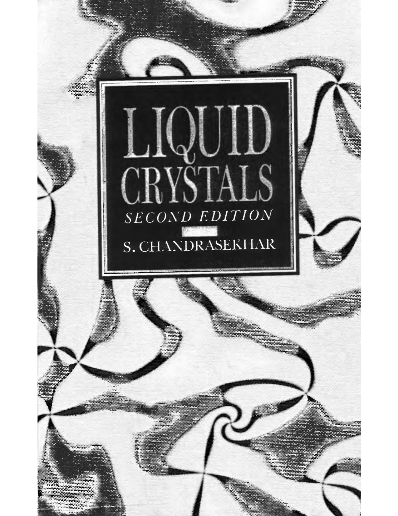 Liquid crystals by S Chandrasekhar