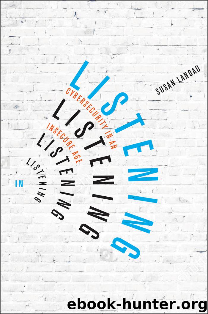 Listening In by Susan Landau