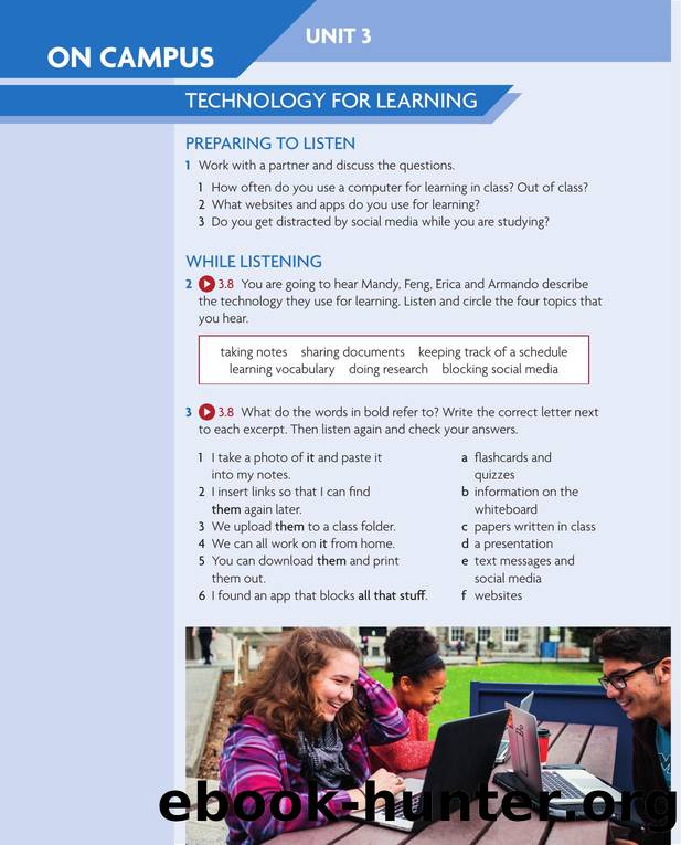 Listening and Speaking 2 On Campus Unit 3 by Unknown