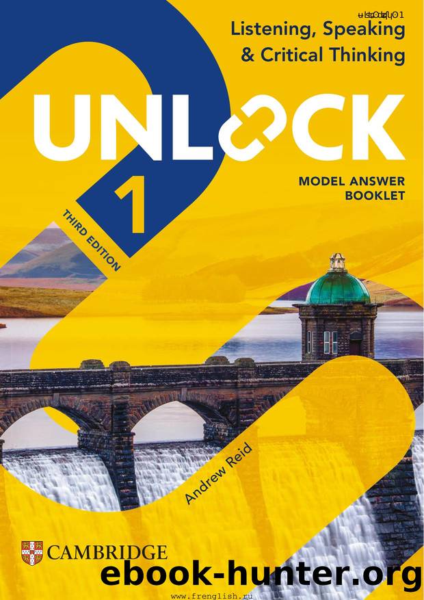 Listening and Speaking Level 1 Model answer booklet by Unknown