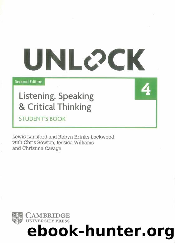 Listening and Speaking SB by Unknown