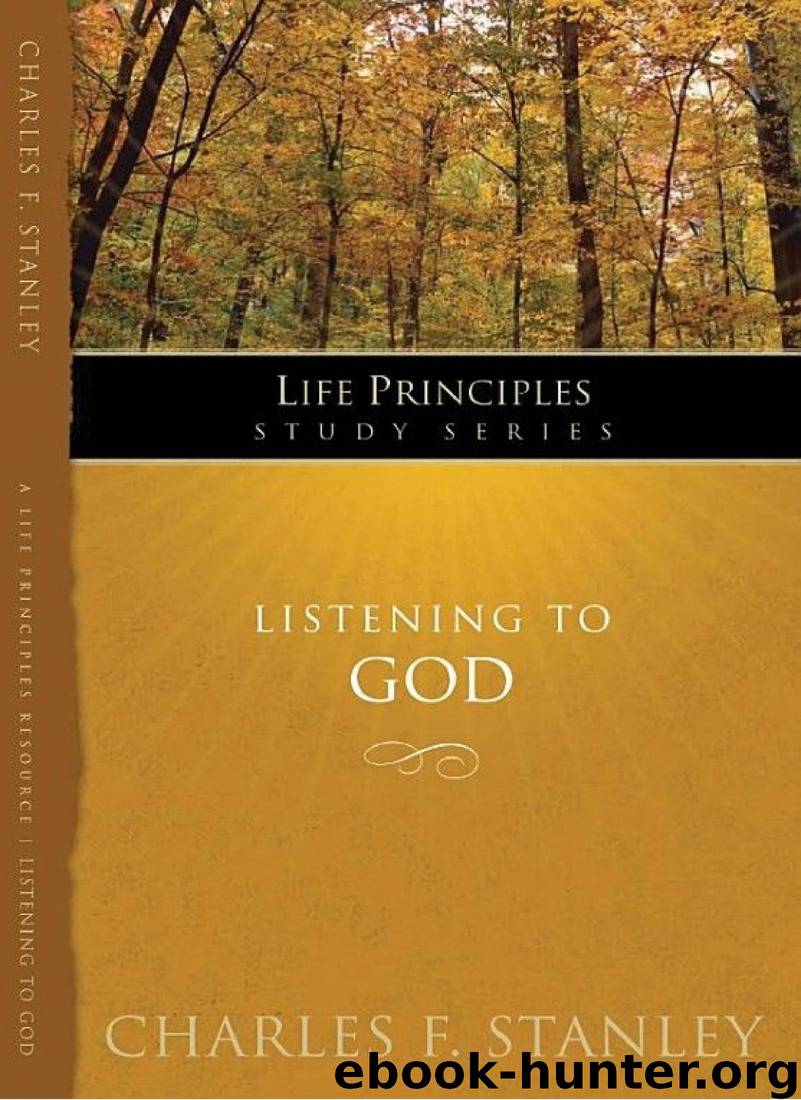 Listening to God by Charles F. Stanley (personal)