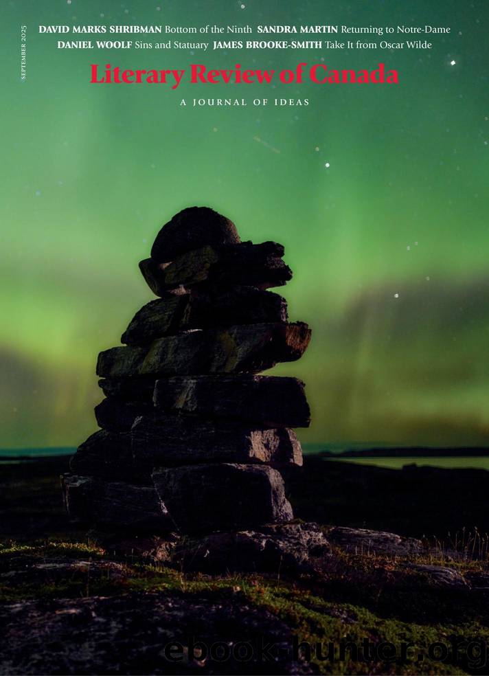 Literary Review of Canada, vol. 33.07 (September 2025) by Unknown