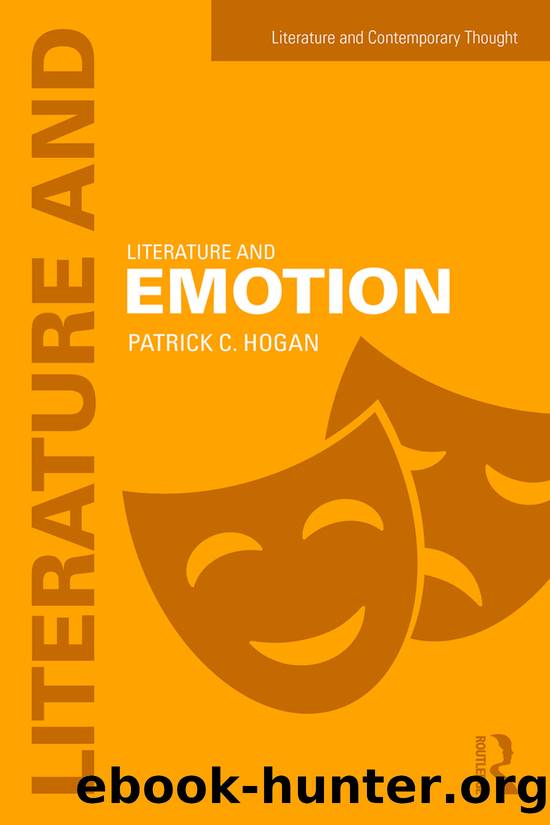 Literature and Emotion by Patrick Colm Hogan