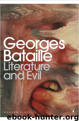Literature and Evil (Penguin Modern Classics) by Bataille Georges
