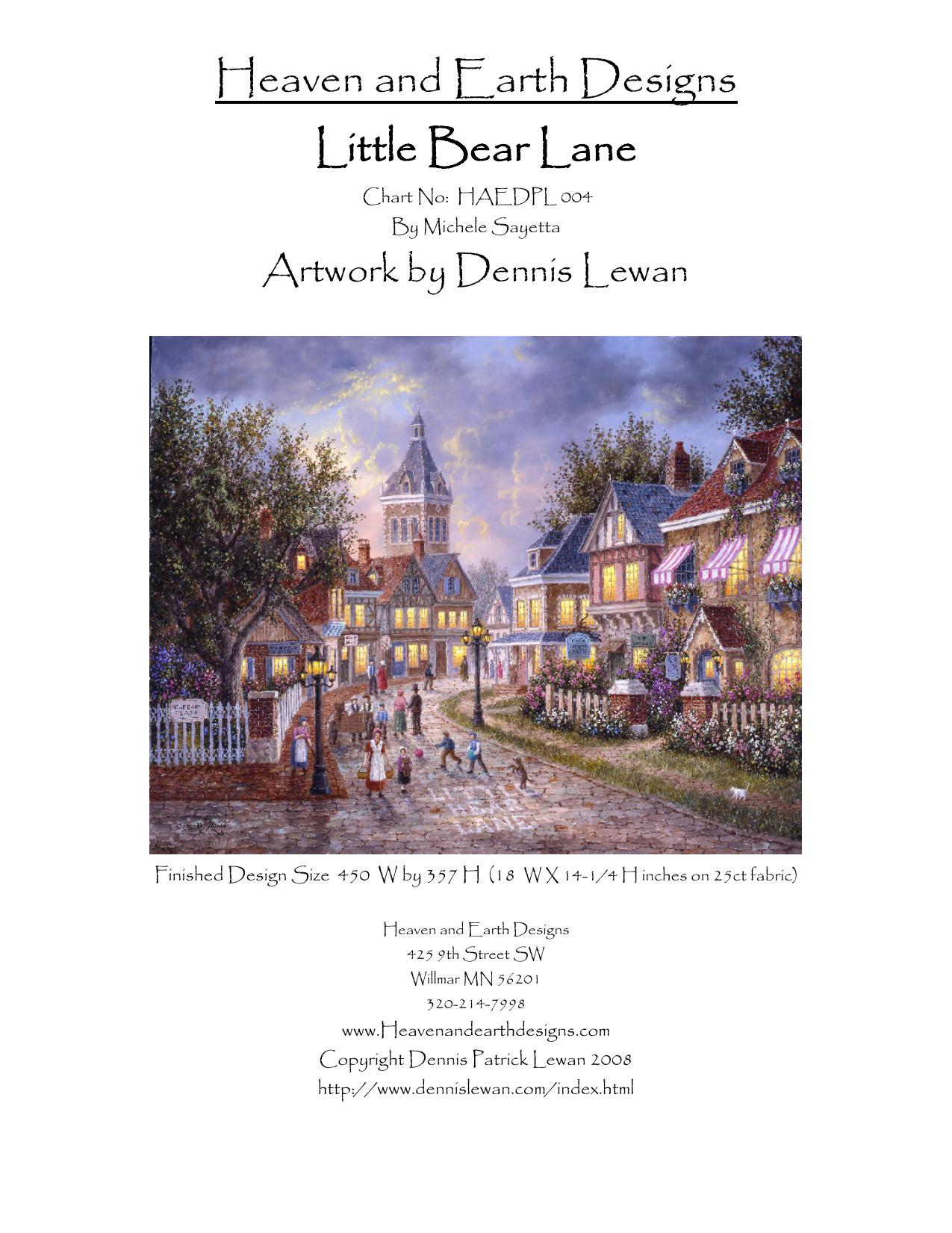 Little Bear Lane.xsd by Robert Sayetta