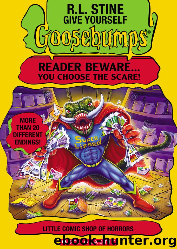 Little Comic Shop of Horrors by R.L. Stine
