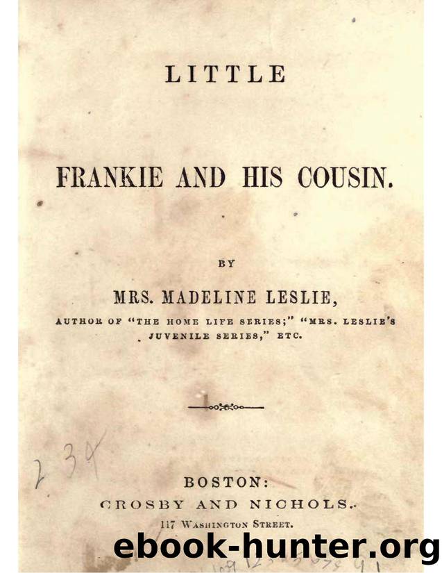 Little Frankie and his Cousin 1860.pdf by Rocky