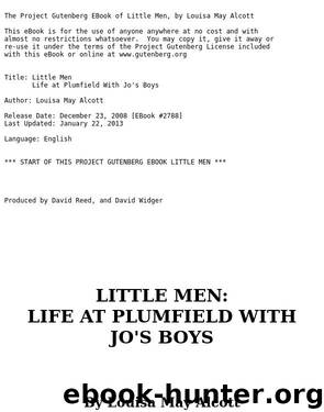 Little Men by Alcott Louisa May