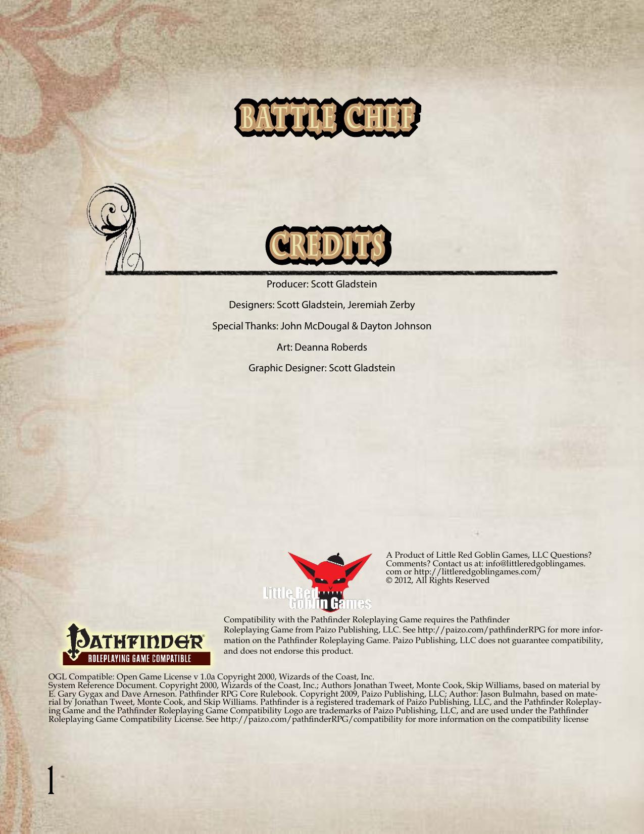 Little Red Goblin by Battle Chef
