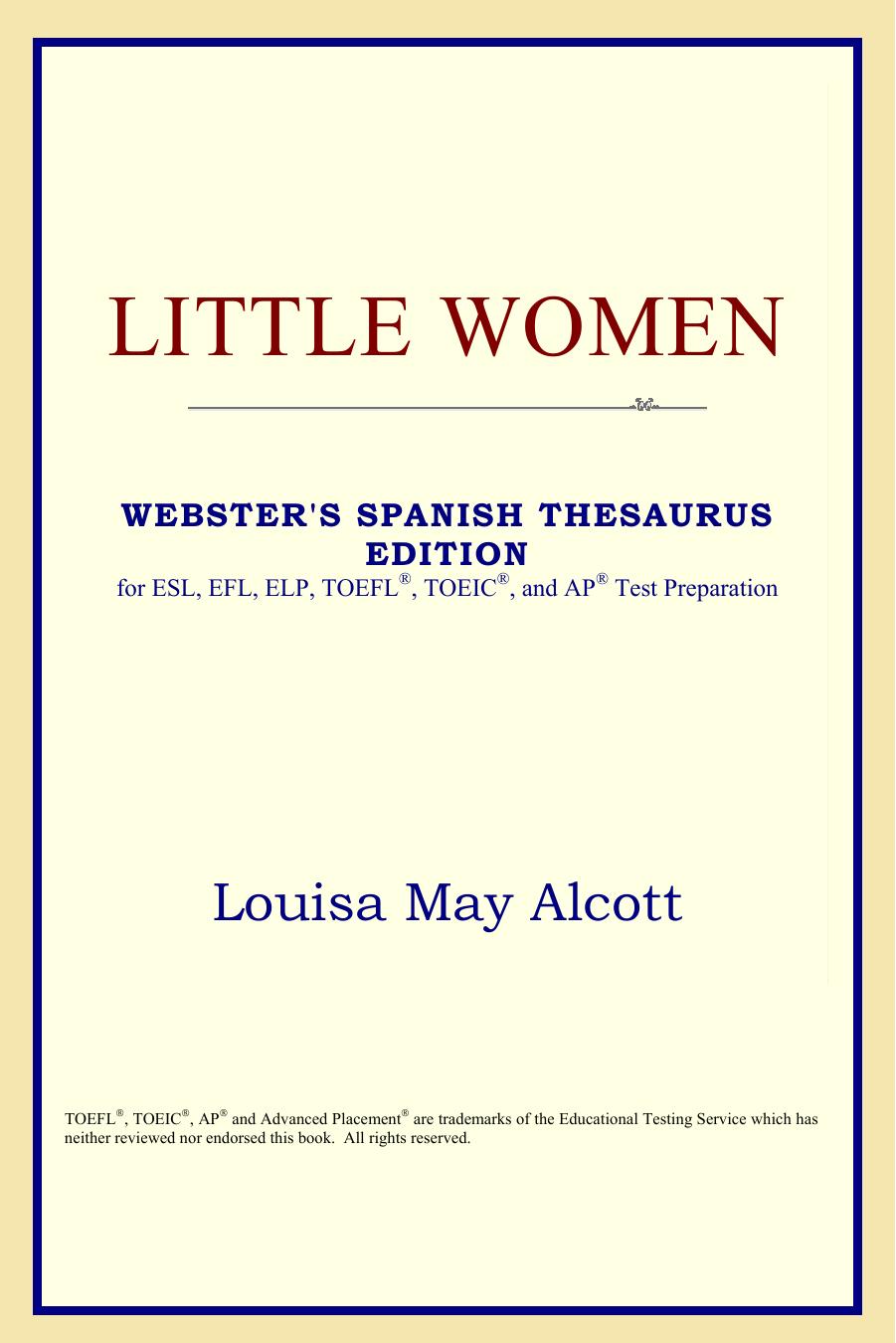 Little Women by Louisa May Alcott