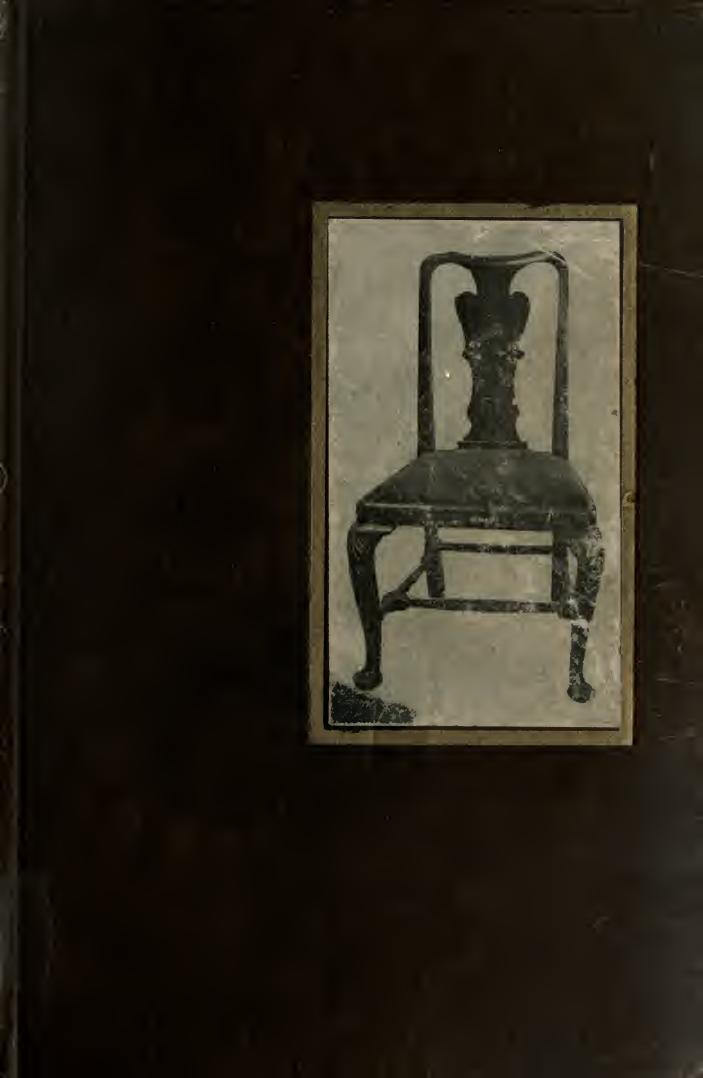 Little books about old furniture: v.2. The period of Queen Anne by Blake John Percy