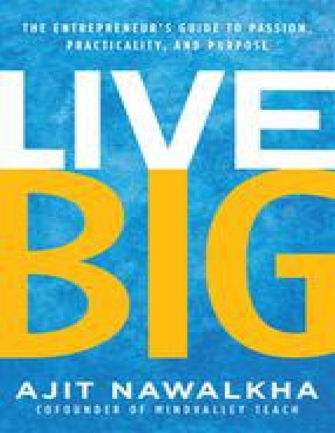 Live Big by Ajit Nawalkha