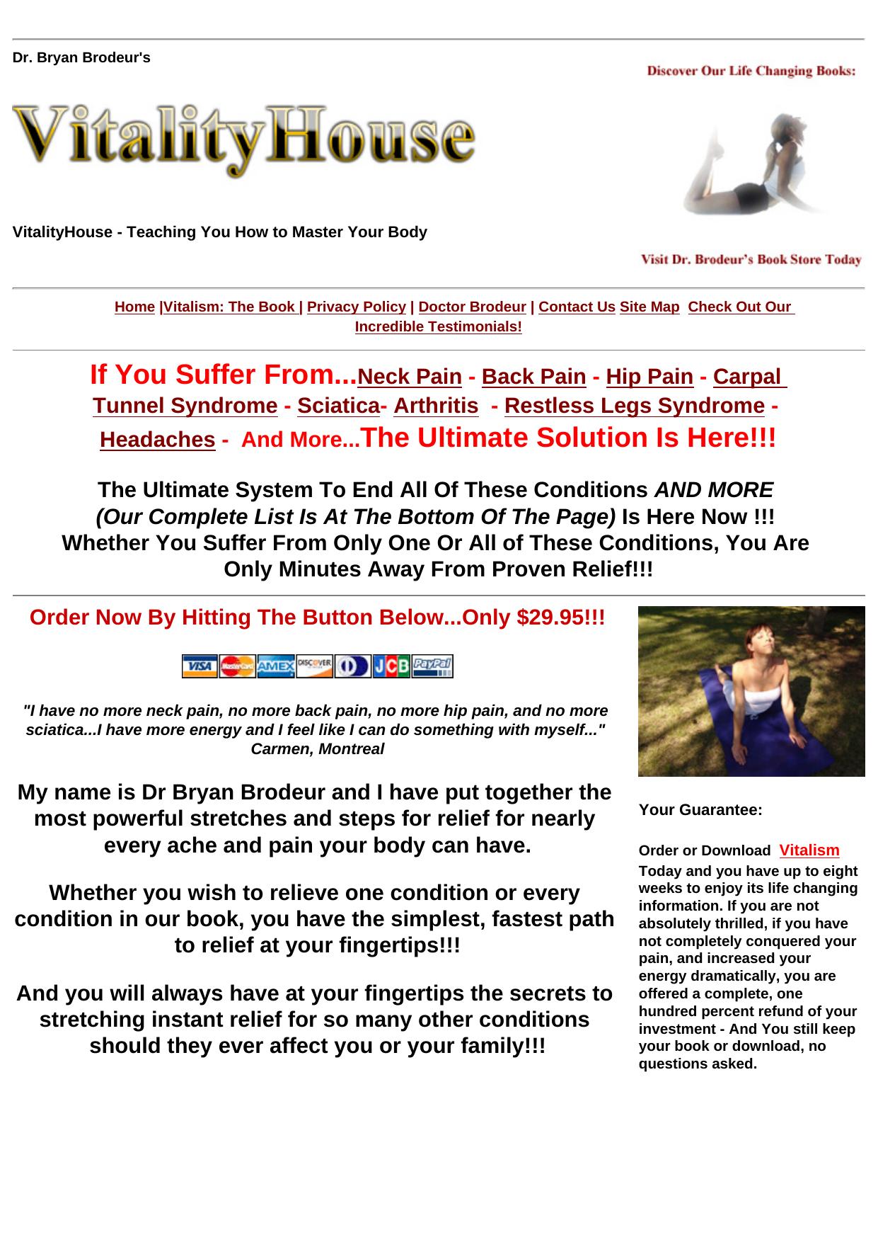 Live Pain Free!!! by Best of Kuszter's Collection