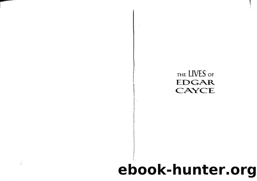 Lives of Edgar Cayce - W.H. Church by <D1>