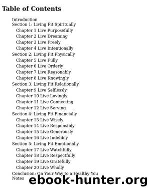 Living Fit by Ronnie Floyd